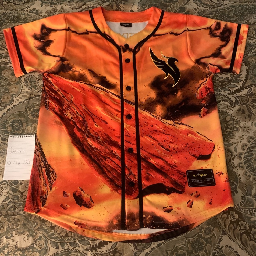 Illenium Red Rocks 2021 Baseball Jersey